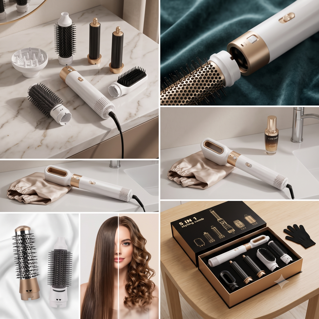 Velussa Airstyler 5 en 1 — Alisa, Riza y Da Volumen