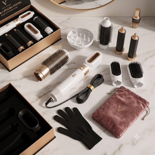 Velussa Airstyler 5 en 1 — Alisa, Riza y Da Volumen